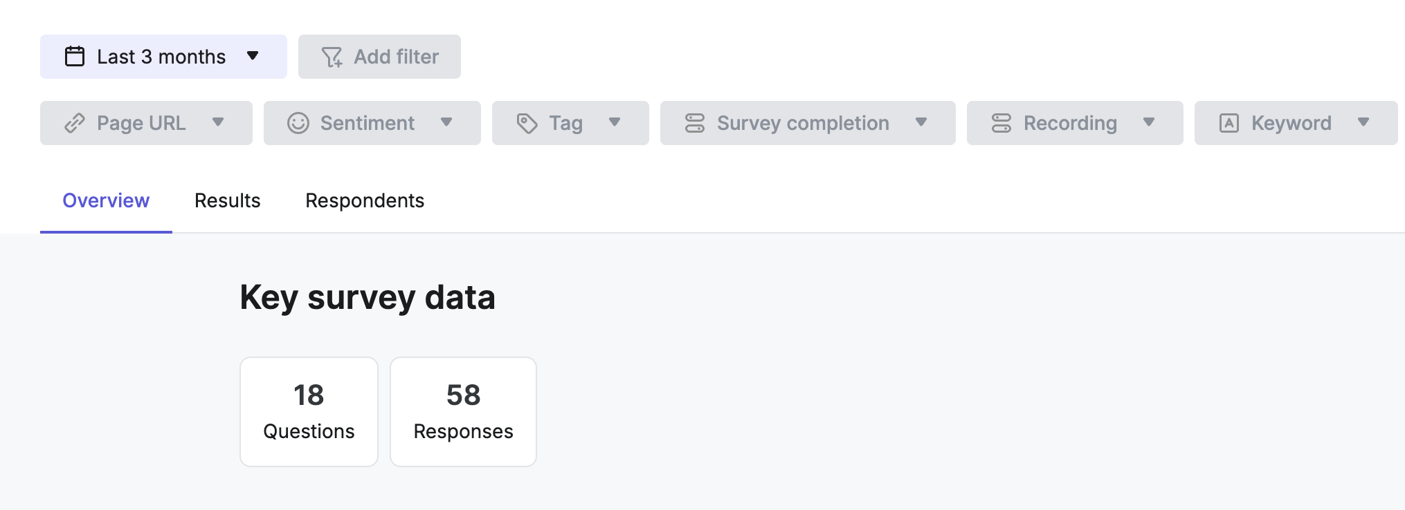 Overview tab for a survey.png